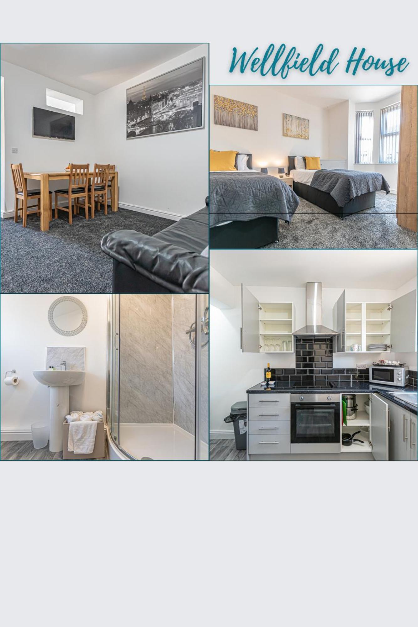 Wellfield Serviced Accommodation Warrington Exteriör bild
